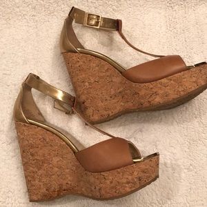 Jimmy Choo Cork Wedge